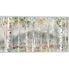 Canvas Art-Kirkland's Home Autumn Grace Framed Giclee Canvas Art Print Green/Gray