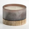 Candles-Kirkland's Home Autumn Oak And Musk Triple Wick Jar Candle Brown