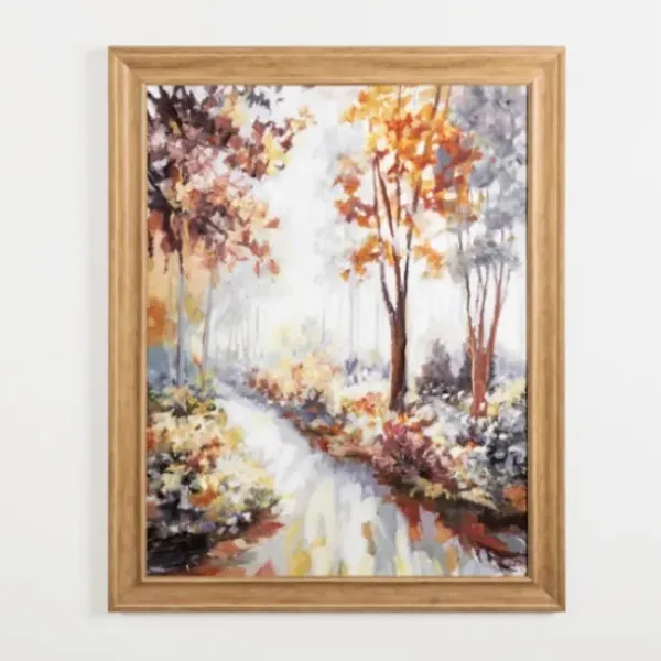 Framed Art-Kirkland's Home Autumn Trail Framed Art Print Multi