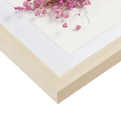 Framed Art-Kirkland's Home Avant Garden Dried Flowers Shadowboxes, Set Of 2 White/Tan/Multi