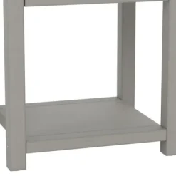 Accent & End Tables-Kirkland's Home Bailie Wooden Side Table Gray