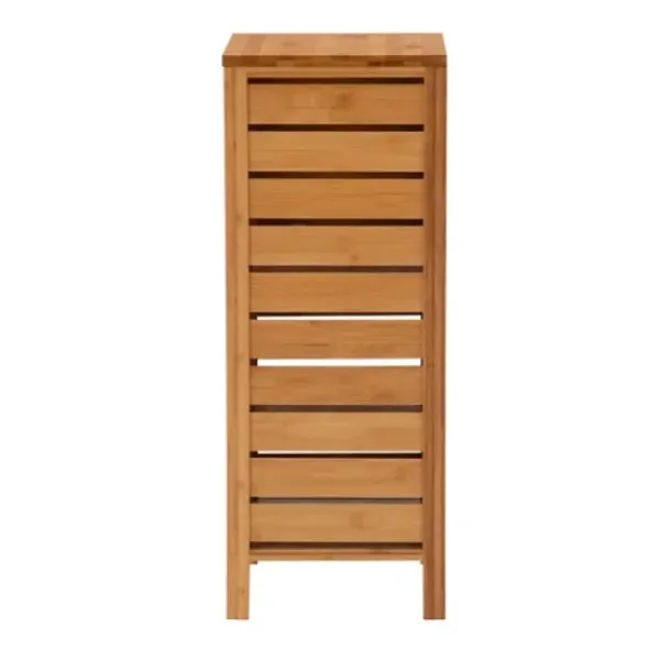 Bathroom Furniture-Kirkland's Home Bamboo Sumter Cabinet