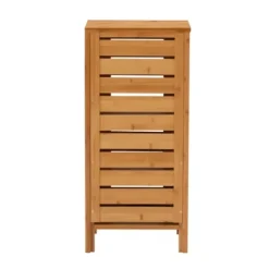 Bathroom Furniture-Kirkland's Home Bamboo Sumter Cabinet
