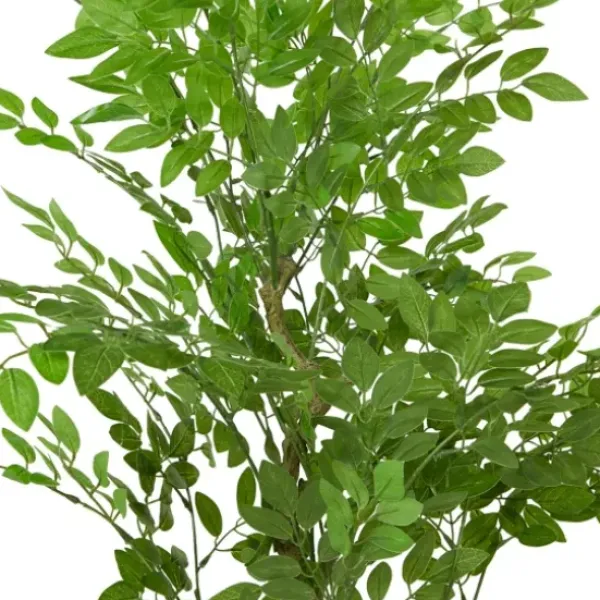 Trees & Topiaries-Kirkland's Home Banyan Tree In Ribbed Rock Planter