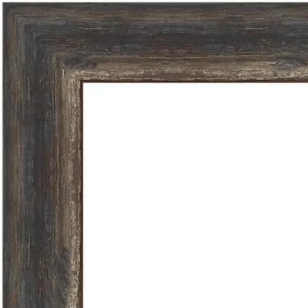 Decorative Mirrors-Kirkland's Home Bark Rustic Char Frame Beveled Mirror