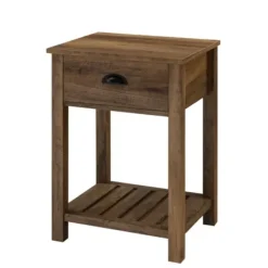Accent & End Tables-Kirkland's Home Barnwood Country Accent Table Brown