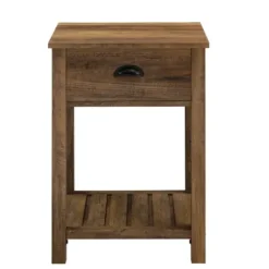 Accent & End Tables-Kirkland's Home Barnwood Country Accent Table Brown