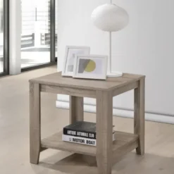 Accent & End Tables-Kirkland's Home Barrett Gray Accent Table