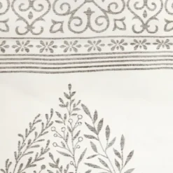 Curtains & Drapes-Kirkland's Home Basketweave Curtain Panel Set, 84 In White