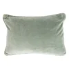 Pillows-Kirkland's Home Bay Heirloom Velvet Lumbar Pillow Green