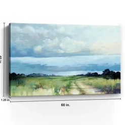Canvas Art-Kirkland's Home Before The Storm Giclee Canvas Art Print Blue/Green