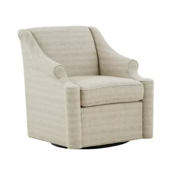 Accent Chairs-Kirkland's Home Benton Swivel Glider Accent Chair Tan