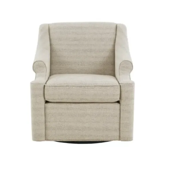 Accent Chairs-Kirkland's Home Benton Swivel Glider Accent Chair Tan