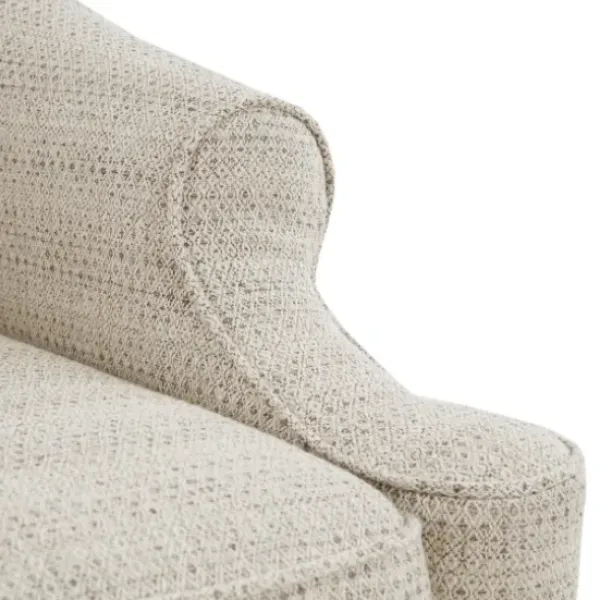 Accent Chairs-Kirkland's Home Benton Swivel Glider Accent Chair Tan
