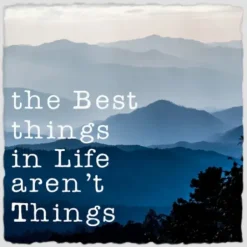 Wall Quotes & Signs-Kirkland's Home Best Things In Life Framed Wall Plaque Blue/White