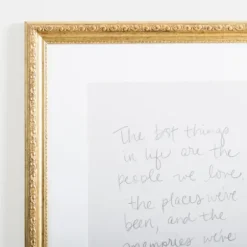 Wall Quotes & Signs-Kirkland's Home Best Things In Life Gold Framed Wall Plaque White