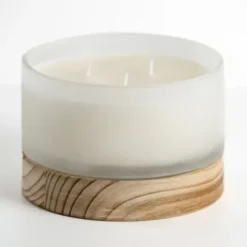 Candles-Kirkland's Home Birch And Sandalwood Jar Candle, 30 Oz. White