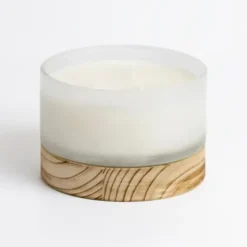 Candles-Kirkland's Home Birch And Sandalwood Jar Candle, 14 Oz. White