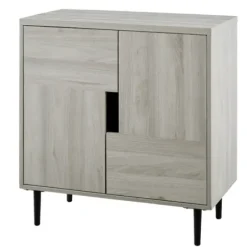 Cabinets & Sideboards-Kirkland's Home Birch Color Pop Geometric Cabinet Tan