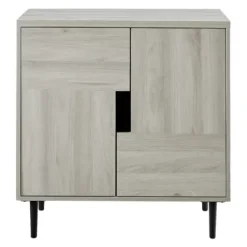 Cabinets & Sideboards-Kirkland's Home Birch Color Pop Geometric Cabinet Tan