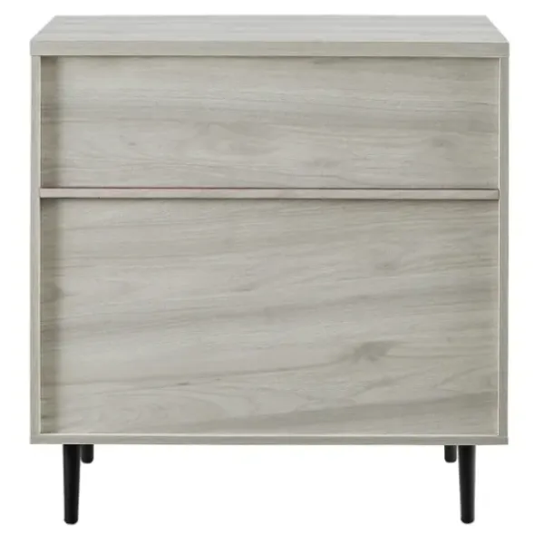 Cabinets & Sideboards-Kirkland's Home Birch Color Pop Geometric Cabinet Tan