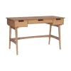 Office Furniture-Kirkland's Home Birch Wood And Rattan Desk