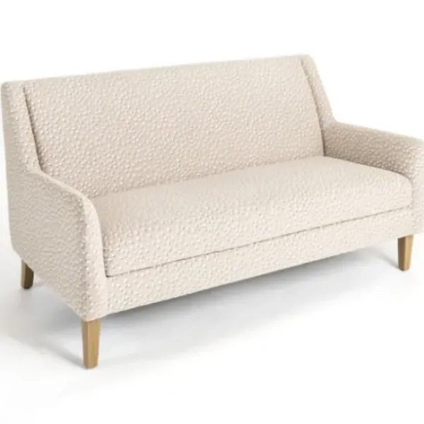 Sofas & Loveseats-Kirkland's Home Bisbee Sand Dotted Loveseat Tan