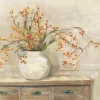 Canvas Art-Kirkland's Home Bittersweet Bouquet Framed Canvas Art Print Tan