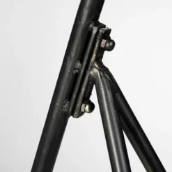 Floor Lamps-Kirkland's Home Black And Gold Lined Metal Tripod Floor Lamp Black/Gold