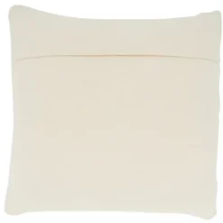 Pillows-Kirkland's Home Black And Ivory Moroccan Textured Pillow Ivory/Black