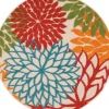 Outdoor Rugs-Kirkland's Home Black And White Aztec Outdoor Area Rug, 4X6 Black/White