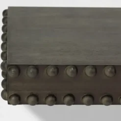 Shelves-Kirkland's Home Black Beaded Wood Large Floating Shelf