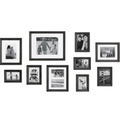 Gallery Wall Frames-Kirkland's Home Black Bordeaux 10-Pc. Gallery Wall Frame Set