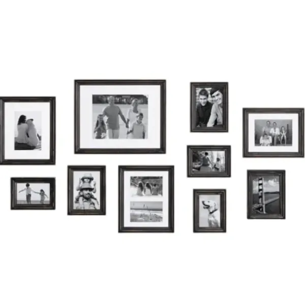 Gallery Wall Frames-Kirkland's Home Black Bordeaux 10-Pc. Gallery Wall Frame Set