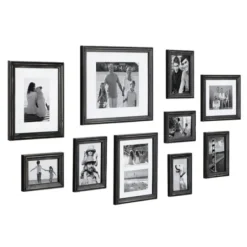 Gallery Wall Frames-Kirkland's Home Black Bordeaux 10-Pc. Gallery Wall Frame Set