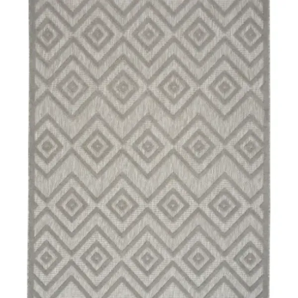 Outdoor Rugs-Kirkland's Home Black Cabana Stripe Indoor/Outdoor Runner, 2X8 Black/White
