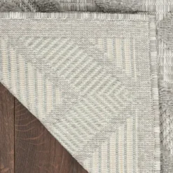 Outdoor Rugs-Kirkland's Home Black Cabana Stripe Indoor/Outdoor Runner, 2X8 Black/White