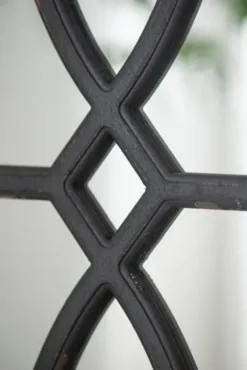 Decorative Mirrors-Kirkland's Home Black Carved Wooden Frame Wall Mirrors, Set Of 2
