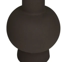 Table Lamps-Kirkland's Home Black Ceramic Hourglass Simple Small Table Lamp White
