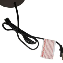 Table Lamps-Kirkland's Home Black Ceramic Hourglass Simple Small Table Lamp White