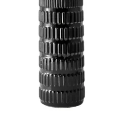 Table Lamps-Kirkland's Home Black Ceramic Stacked Lines Table Lamp White
