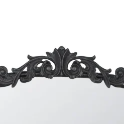 Decorative Mirrors-Kirkland's Home Black Floral Scroll Wall Mirror