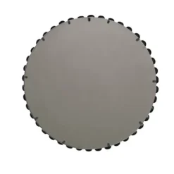 Decorative Mirrors-Kirkland's Home Black Foiled Beaded Wall Mirror, 36 In.