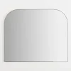Framed Mirrors-Kirkland's Home Black Frame Linear Arch Wall Mirror