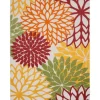 Outdoor Rugs-Kirkland's Home Black Haydn Outdoor Area Rug, 5X7 Black/Tan
