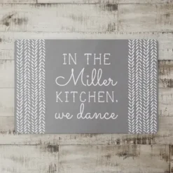 Doormats-Kirkland's Home Black Hello Welcome Doormat Black/Tan