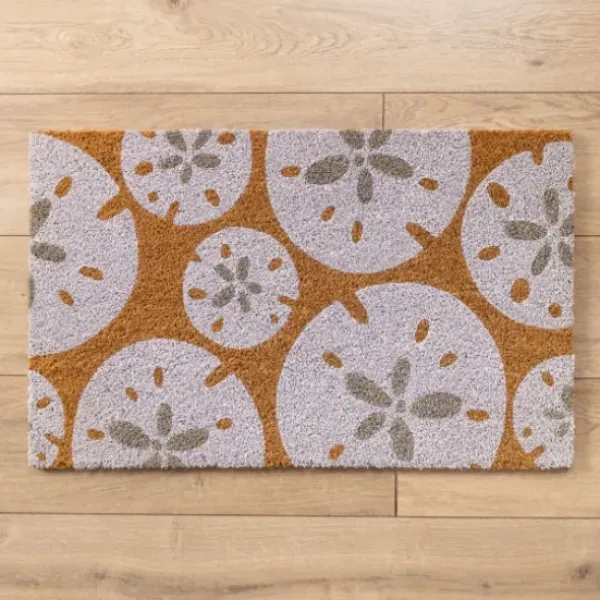 Doormats-Kirkland's Home Black Lattice Doormat Black/Tan