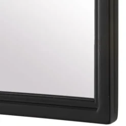 Decorative Mirrors-Kirkland's Home Black Metal Arch Frame Wall Mirror