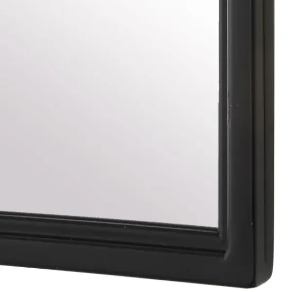 Decorative Mirrors-Kirkland's Home Black Metal Arch Frame Wall Mirror