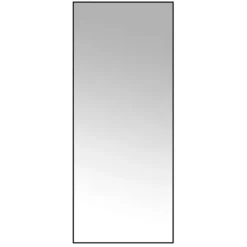 Decorative Mirrors-Kirkland's Home Black Metal Linear Mirror, 24X58
